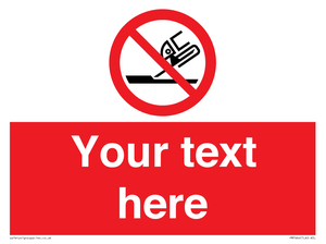 Custom prohibition Do not use for face grinding